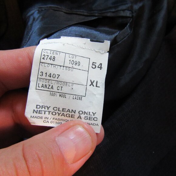 Mens Jack Victor Big & Tall 2 Piece Suite Sz 54 XL Lanza Blue - Picture 7 of 9